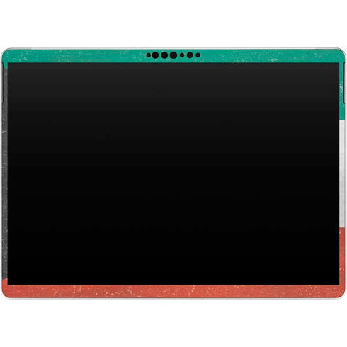 Kuwait Flag Distressed Surface Pro 8 Skin
